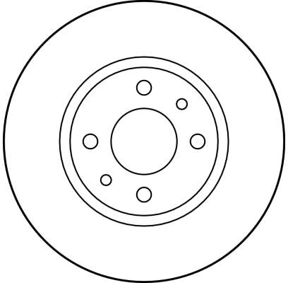 Discuri frana - Disc frana fata TRW DF2686