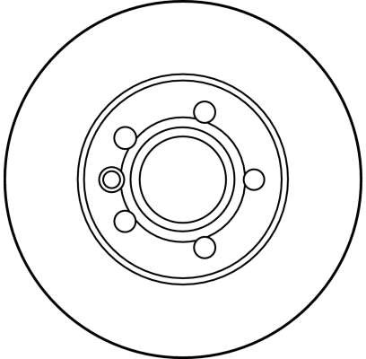 Disc frana fata TRW DF2809 [1]