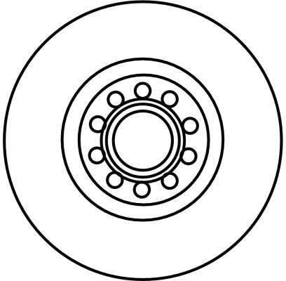 Disc frana fata TRW DF4262S [1]