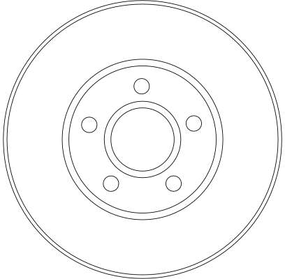 Discuri frana - Disc frana fata TRW DF4277