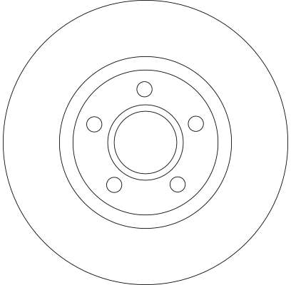 Disc frana fata TRW DF4424 [1]