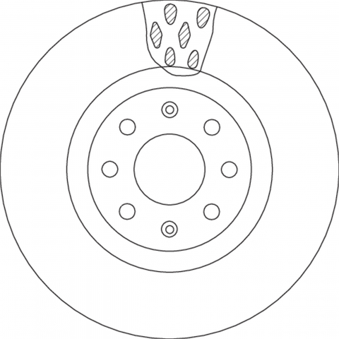 Disc frana fata TRW DF4737 [1]