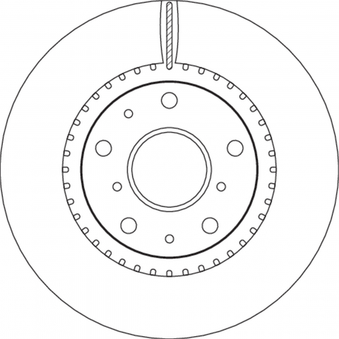 Disc frana fata TRW DF4741 [1]