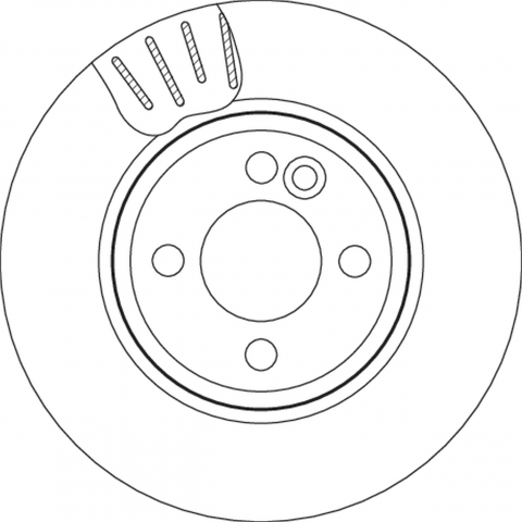 Discuri frana - Disc frana fata TRW DF4799