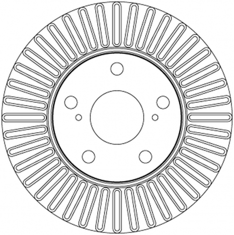 Discuri frana - Disc frana fata TRW DF4808