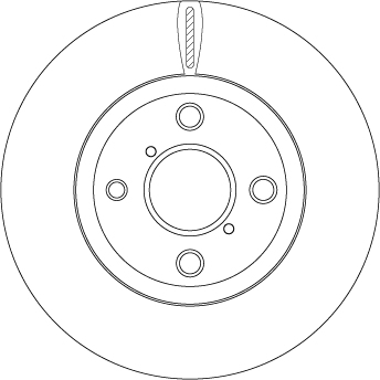 Disc frana fata TRW DF4842 [1]