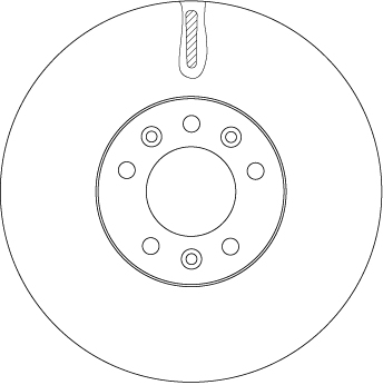 Disc frana fata TRW DF4849S [1]