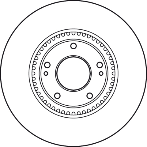 Discuri frana - Disc frana fata TRW DF4957S