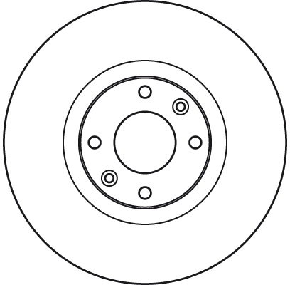 Disc frana fata TRW DF4962S [1]