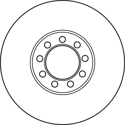 Discuri frana - Disc frana fata TRW DF4994S