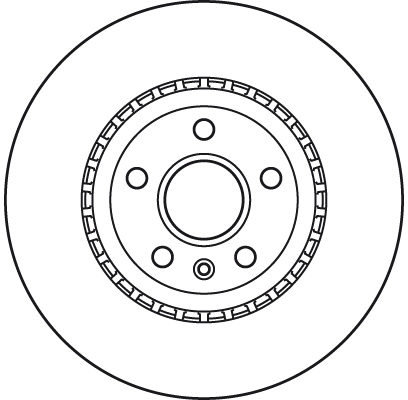 Disc frana fata TRW DF6113S [1]