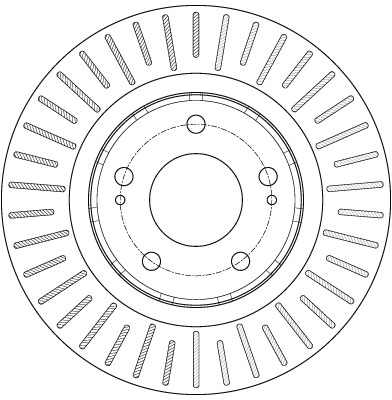 Disc frana fata TRW DF6174 [1]