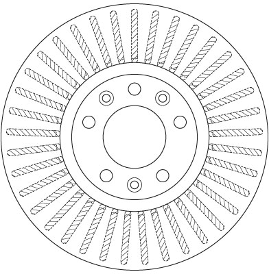 Discuri frana - Disc frana fata TRW DF6419