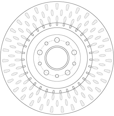 Discuri frana - Disc frana fata TRW DF6424