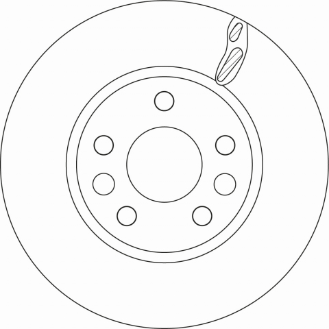 Discuri frana - Disc frana fata TRW DF6546