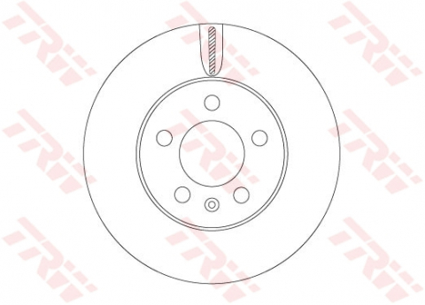 Disc frana fata TRW DF6584 [1]