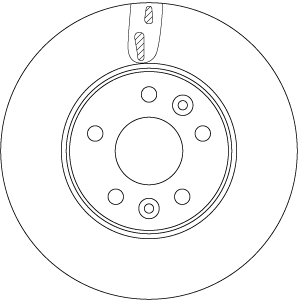 Disc frana fata TRW DF6751S [5]