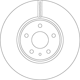 Piese auto - Disc frana fata TRW DF6811