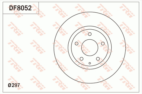 Discuri frana - Disc frana fata TRW DF8052