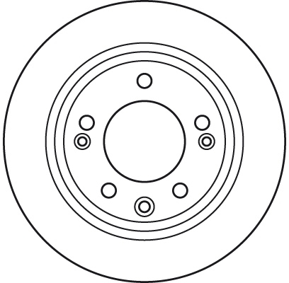 FRANARE - Disc frana spate TRW DF6123