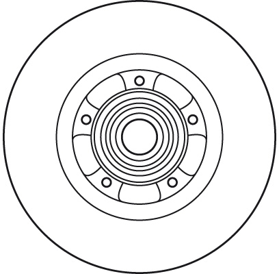 Disc frana spate TRW DF6044BS [1]