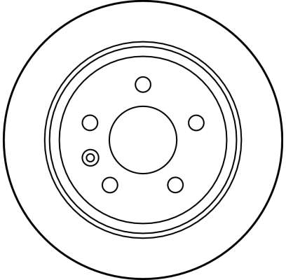 Discuri frana - Disc frana spate TRW DF2794