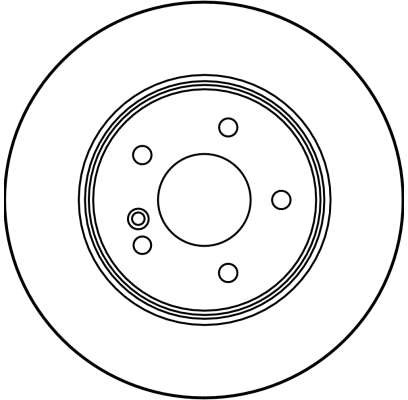 Discuri frana - Disc frana spate TRW DF2813
