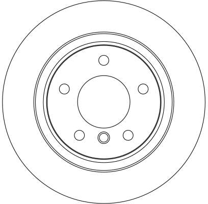 Discuri frana - Disc frana spate TRW DF4069