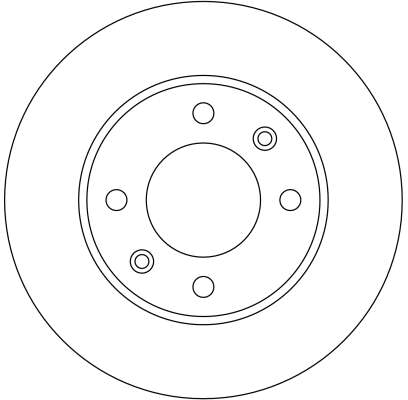 Discuri frana - Disc frana spate TRW DF4185