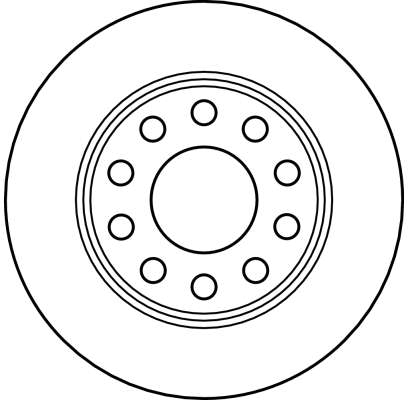 Discuri frana - Disc frana spate TRW DF4211