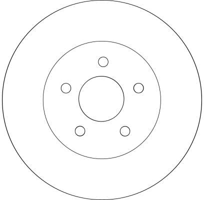 Discuri frana - Disc frana spate TRW DF4218
