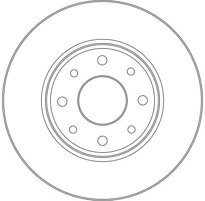 Discuri frana - Disc frana spate TRW DF4379