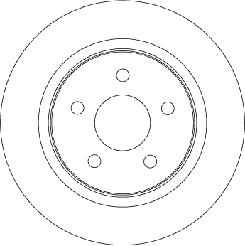 Discuri frana - Disc frana spate TRW DF4422