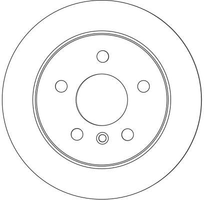 Discuri frana - Disc frana spate TRW DF4453