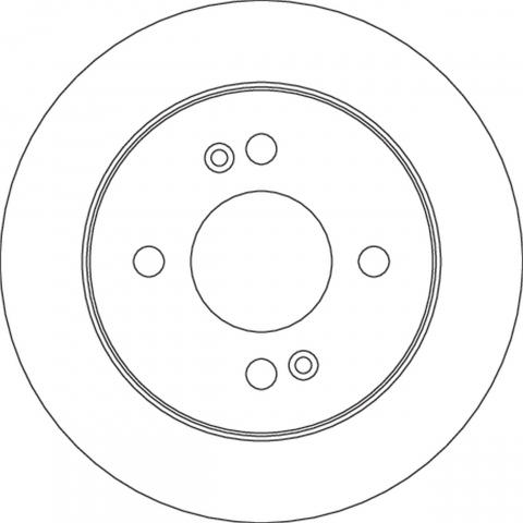 Discuri frana - Disc frana spate TRW DF4801