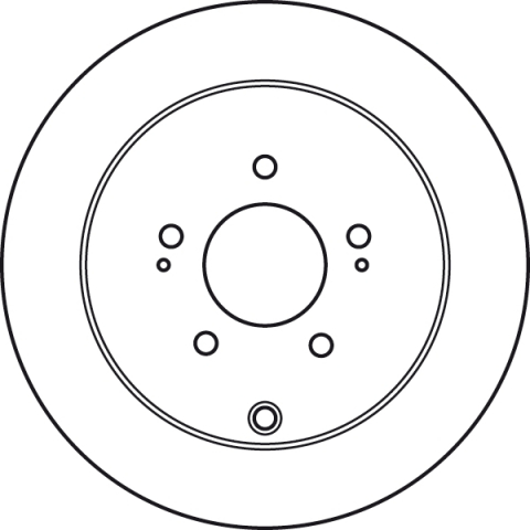Discuri frana - Disc frana spate TRW DF4963