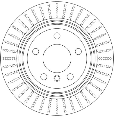 Discuri frana - Disc frana spate TRW DF6513S