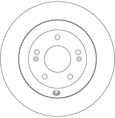 Discuri frana - Disc frana spate TRW DF7996