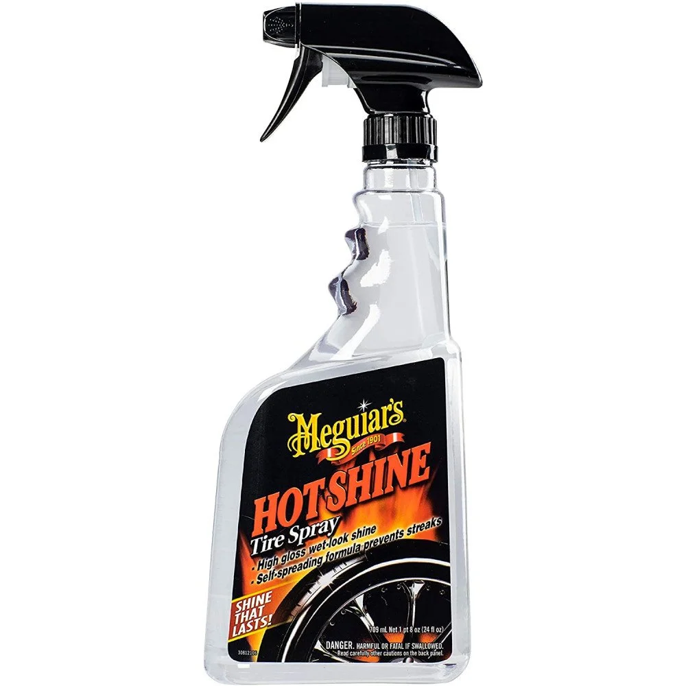 Jante si anvelope - Dressing Anvelope Meguiar's Hot Shine Tyre Spray - 710 ML