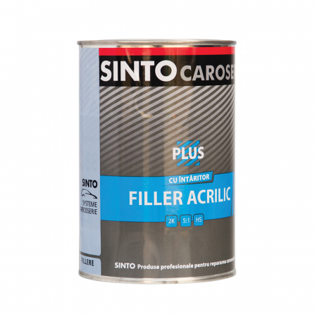 Chimice auto - Filler Acrilic Plus 5:1 Cu Intaritor - Gri 0.75L + 0.15L Sinto