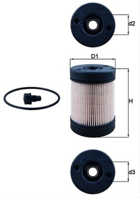 Piese auto - Filtru aditiv MAHLE UX2D