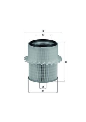 Filtre aer - Filtru aer KNECHT LX673