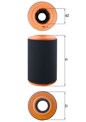 Filtre aer - Filtru aer KNECHT LX3353