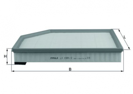 Filtre aer - Filtru aer KNECHT LX1591/2