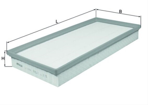 Filtre aer - Filtru aer MAHLE LX1004
