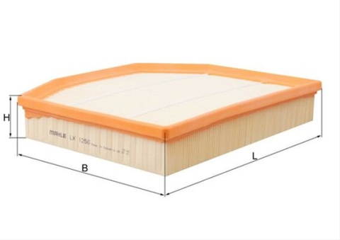 Filtre aer - Filtru aer MAHLE LX1250