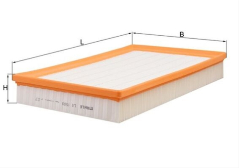 Filtre aer - Filtru aer MAHLE LX1500