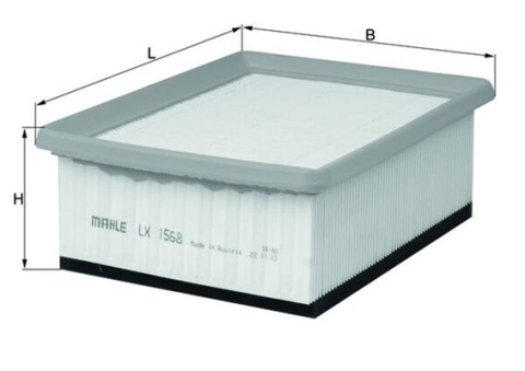 Filtru aer MAHLE LX1568 [1]