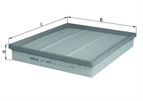 Filtre aer - Filtru aer MAHLE LX1683