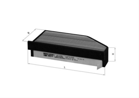 Filtre aer - Filtru aer MAHLE LX1710